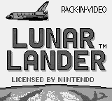 Lunar Lander Title Screen